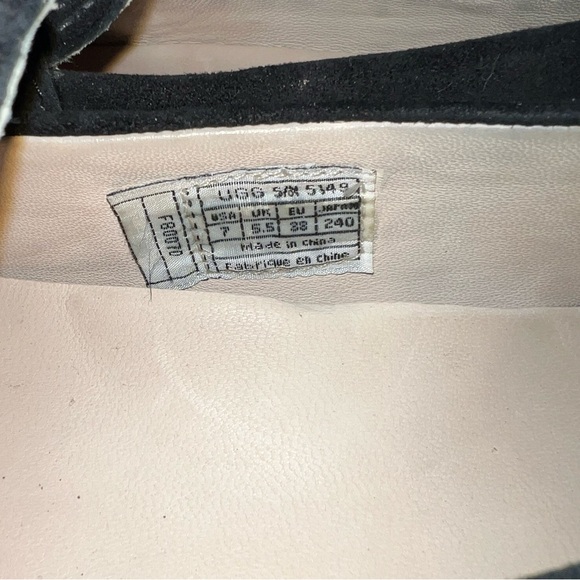 💥💥💥UGG Australia Crawford Women's Black Suede Driving Loafer 5149 Size: 7 - Picture 4 of 10